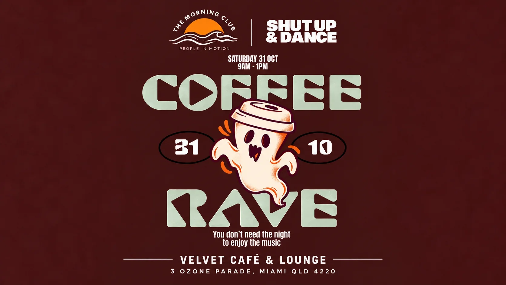 COFFEE RAVE VOL. 2 ☀️ | THE MORNING CLUB × SHUT UP AND DANCE
